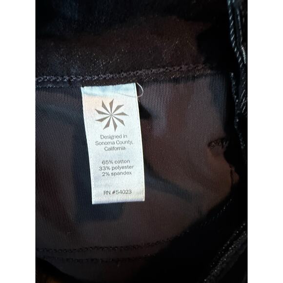 Athleta Sculptek Dark Skinny Jeans Size 0 - Picture 6 of 6